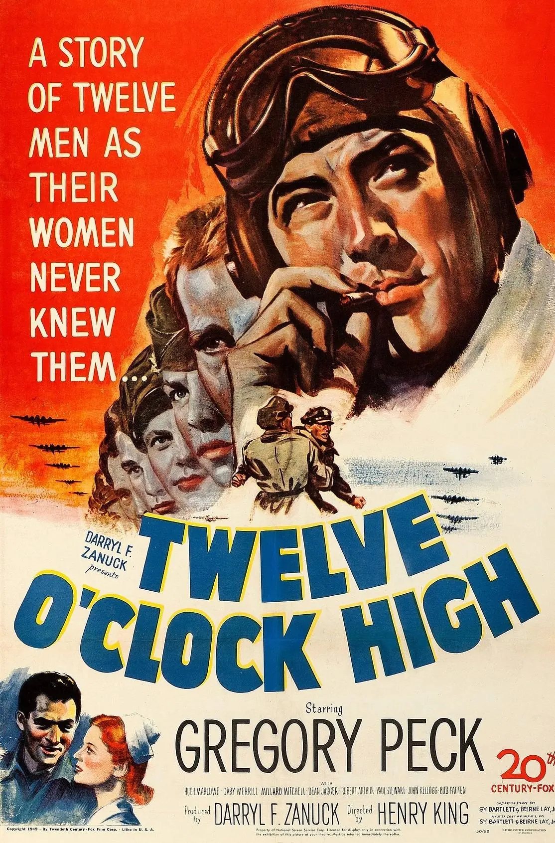 Twelve O'Clock High (1949) Cover