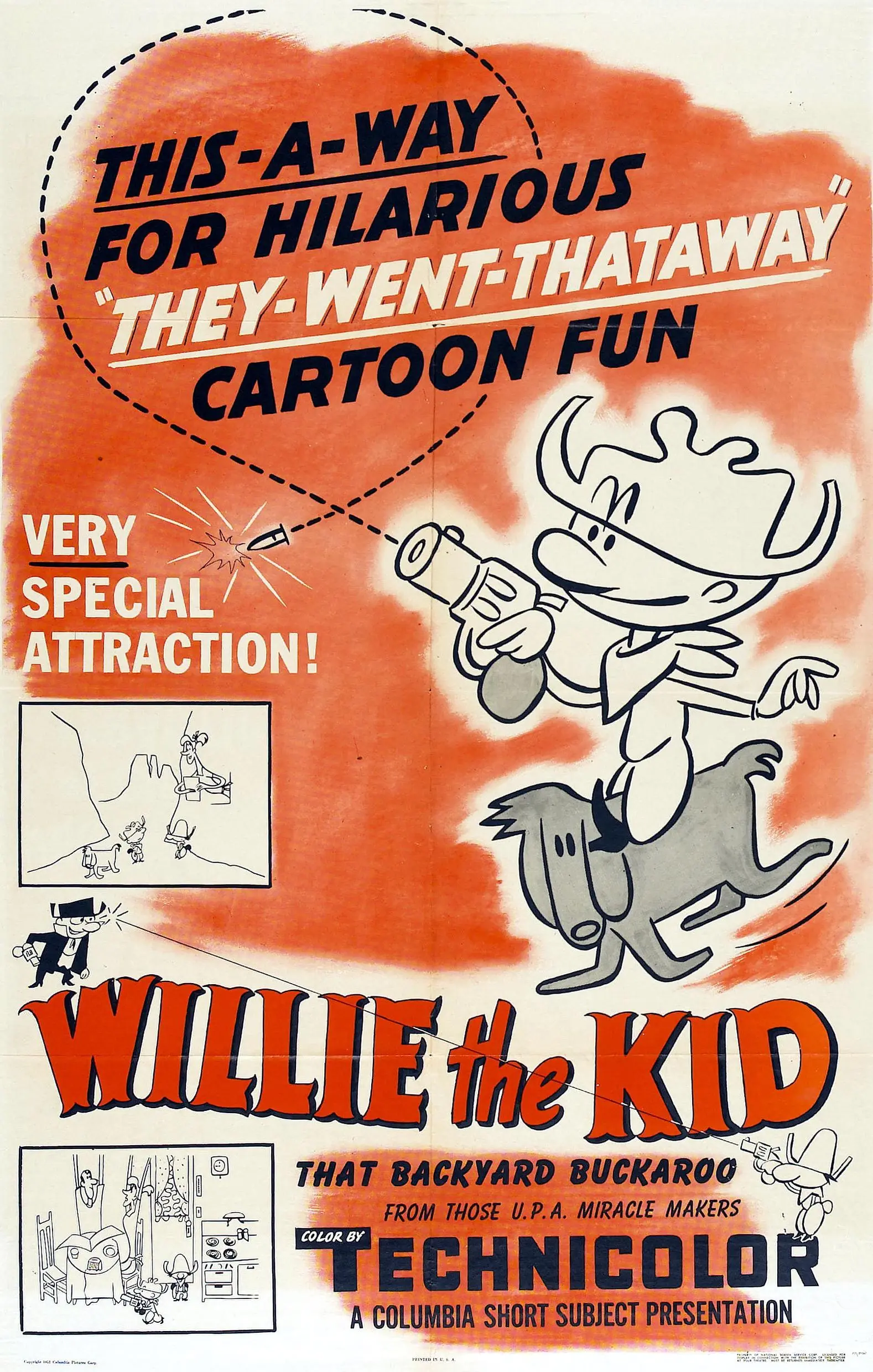 Willie the Kid (1952) Cover